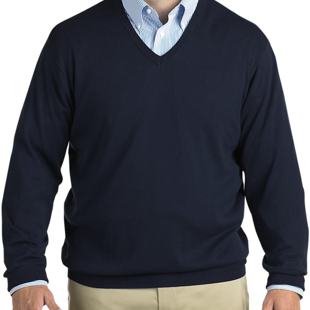 Harbor Bay Lightweight Men’s Sweater - Navy
